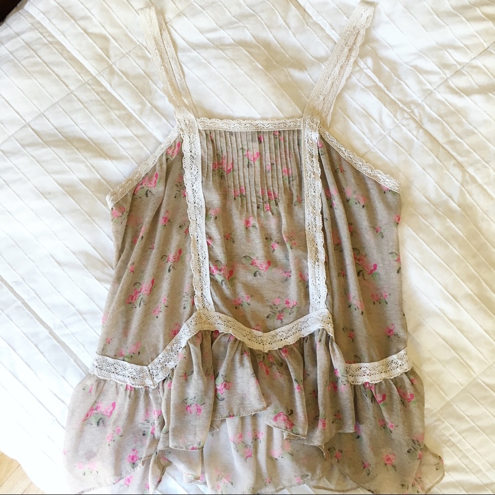 Romantic flowy blouse